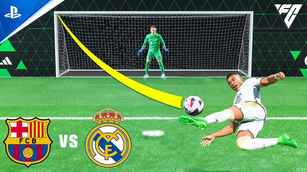 FC 24 VOLTA | Real Madrid vs Barcelona (5 vs 5) | 4K