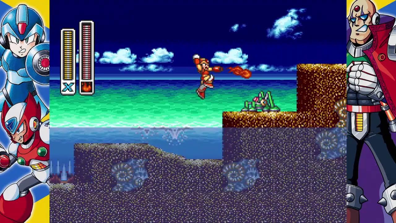 jogando MegaMan X até achar amor paterno