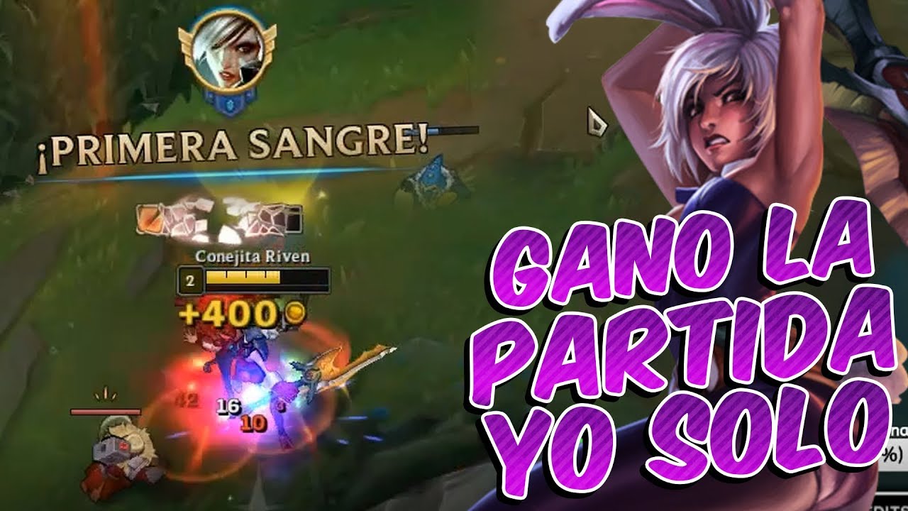 ¡Así STOMPEE LINEA y CARRILEE ROTANDO CON RIVEN! • Riven vs Camille