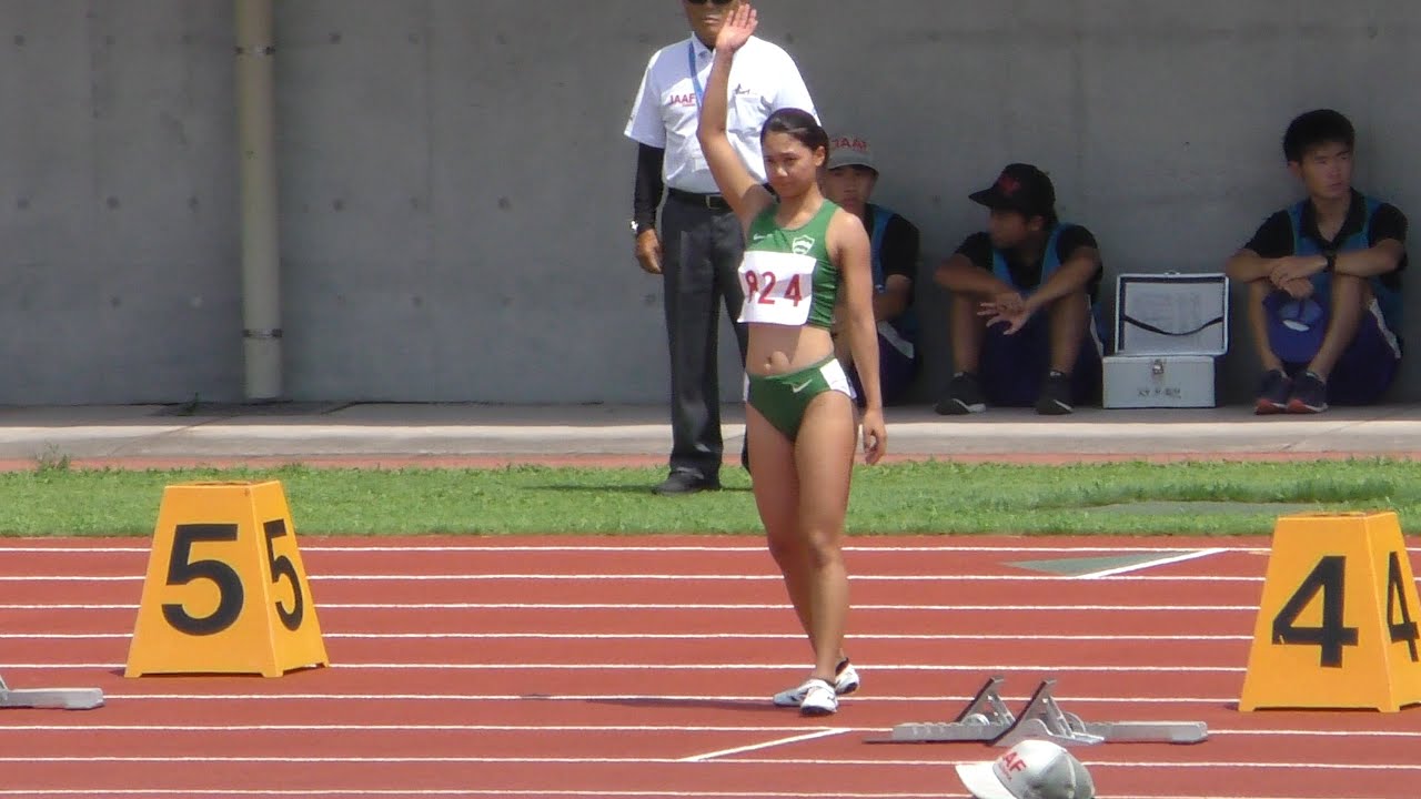 関東選手権陸上 2019 女子200m 準決勝１-2組 Kanto Track and Field Championship Women's 200m Semi Final 1-2