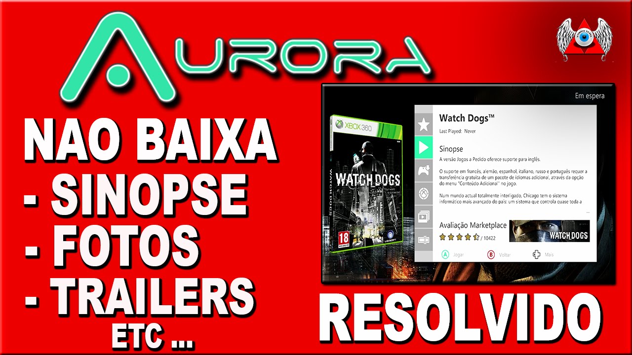 [RESOLVIDO]- Aurora -nao baixa sinopse,bannes,trailers etc- RGH