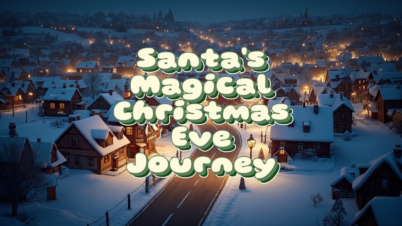 Santa's Magical Christmas Eve Journey. #christmas #aivideo #pixar #mootion #santa #3danimation