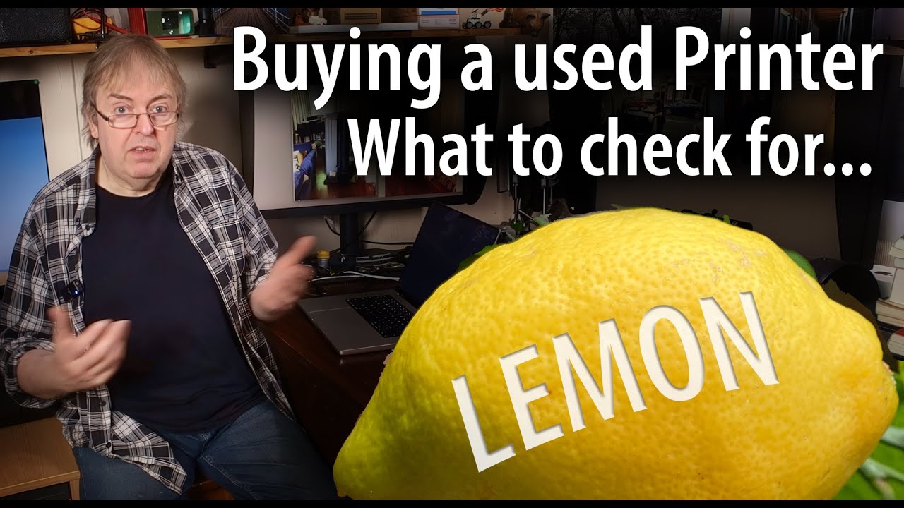 Buying a used 2nd hand Printer. True costs. What to check, what to ask. Ink costs, moving & cleaning