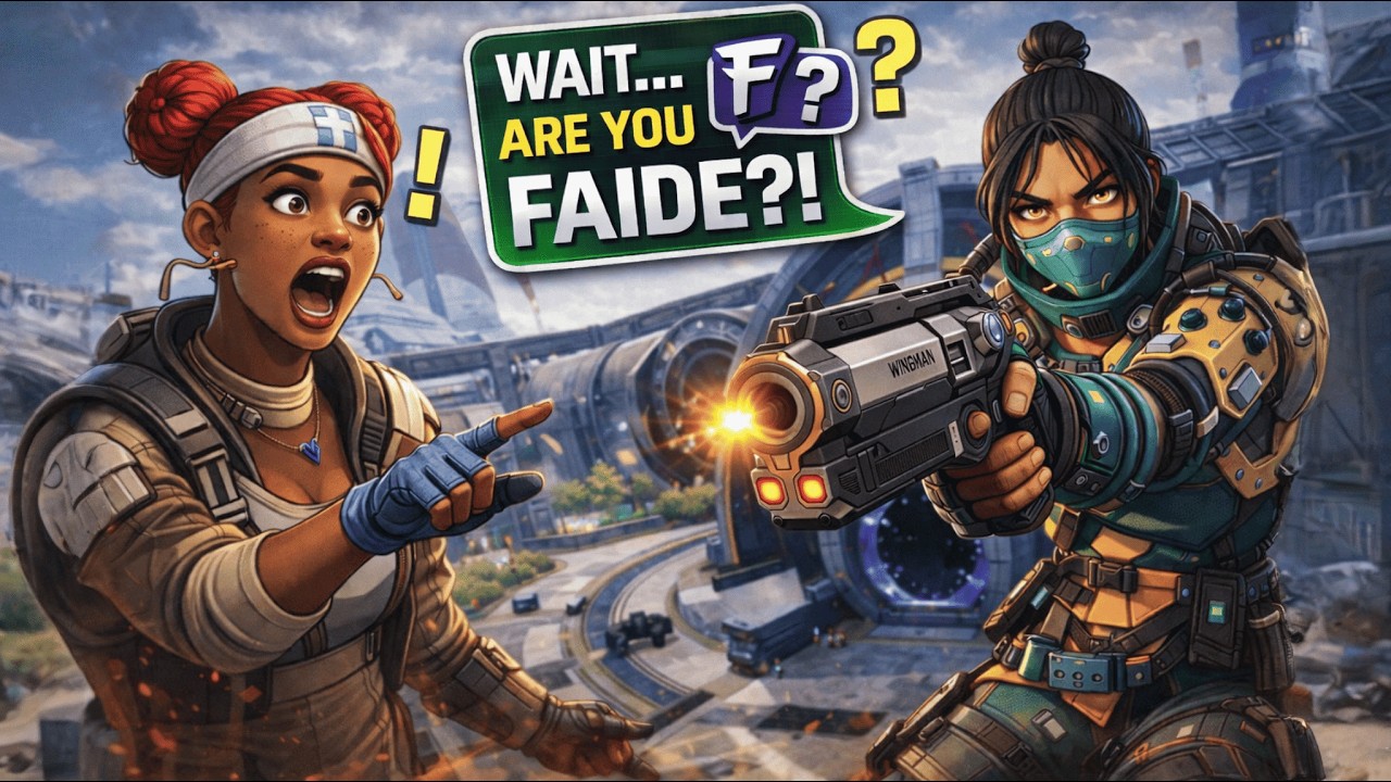 Teammate confuses me for Faide for my Insane Aim