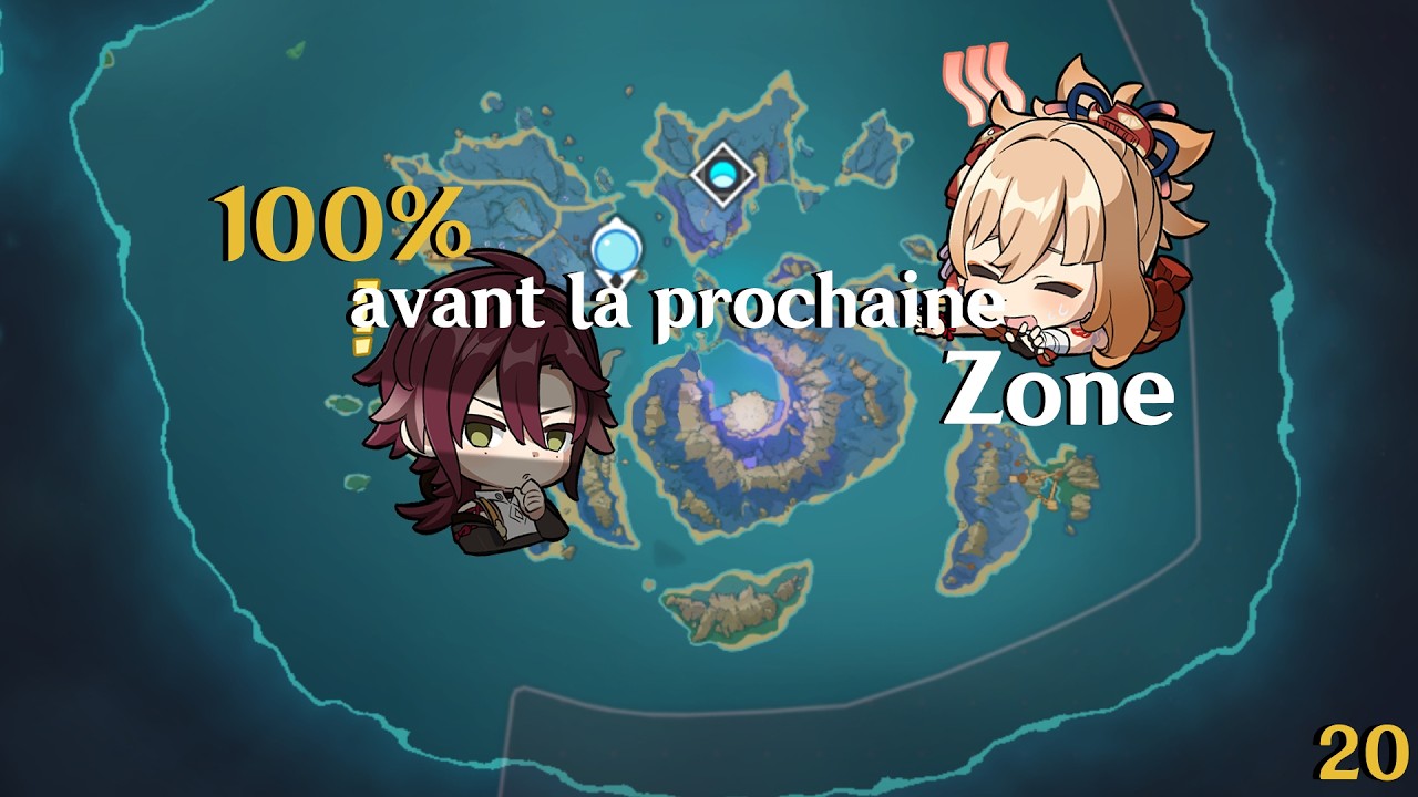 FINIR une zone à 100% avant de passer à la suivante ! 20 | Genshin Impact