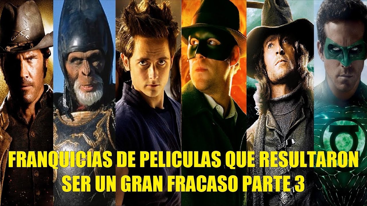 FRANQUICIAS DE PELÍCULAS QUE RESULTARON SER UN GRAN FRACASO PARTE 3