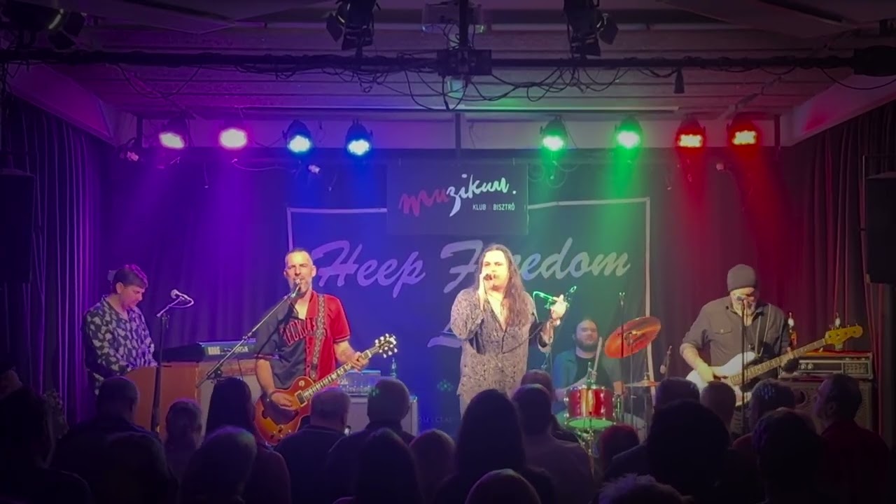Heep Freedom   Uriah Heep Cover Band   I Wanna Be Free Live   22  February 2024    Heep Freedom 1080