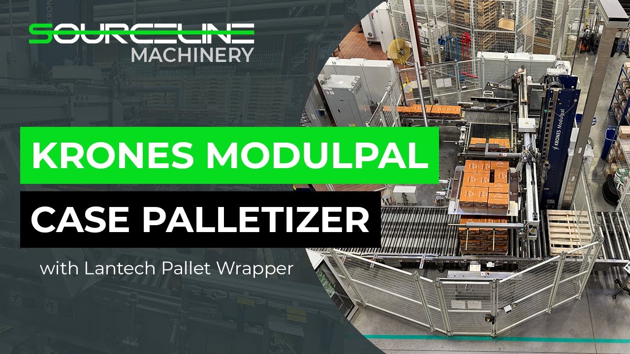 Used 2015 Krones Modulpal 2A Case Palletizer &ndash; High-Speed Automation