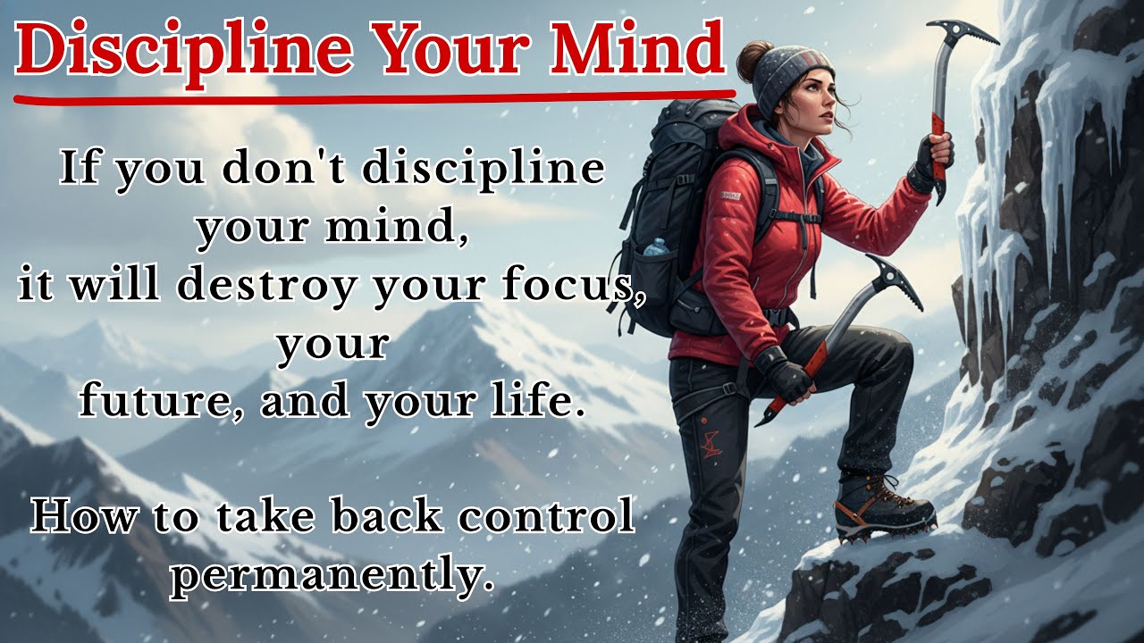 Learn English Through Story ⭐ Discipline Your Mind | Graded Reader Level 2-3 | Improve English