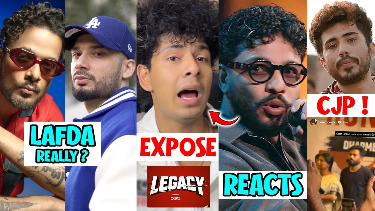 WTF HE EXPOSED LEGACY❗RAFTAAR REACTS, KR$NA VS IKKA❌, ENCORE & RAGA AT CJP PROTEST