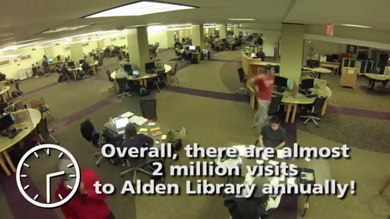 Alden Library: Finals Week
