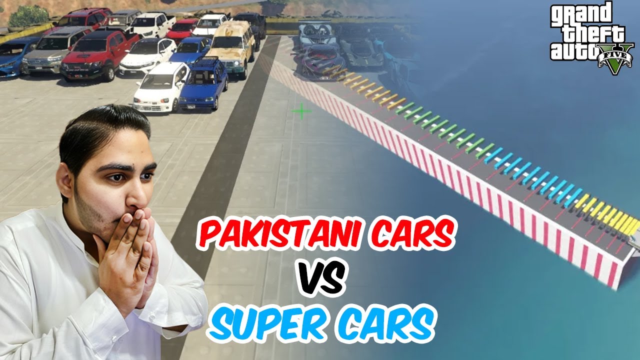 Can Pakistani Cars Beat Supercars in GTA 5?| Unexpected Results😮‍🔥