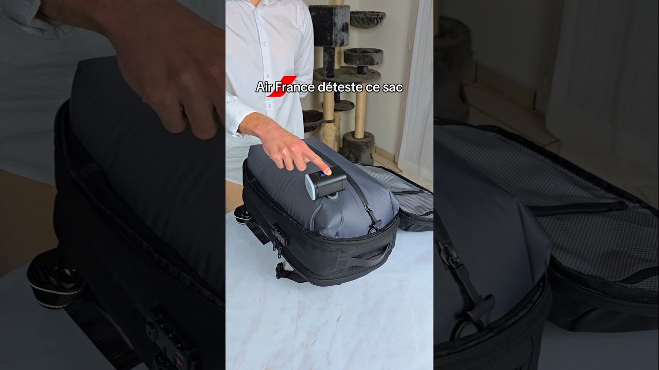 Air France d&eacute;teste ce sac😈 #airfrance #valise #sac #avion #voyage