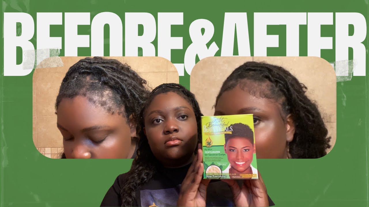 Watch me Relax My 4c Hair | Soft & Beautiful Botanicals ￼| Part I