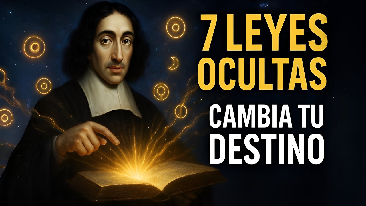 &iexcl;SPINOZA LO REVEL&Oacute;! Las 7 Leyes Ocultas que Rigen el Universo y Cambian tu Destino