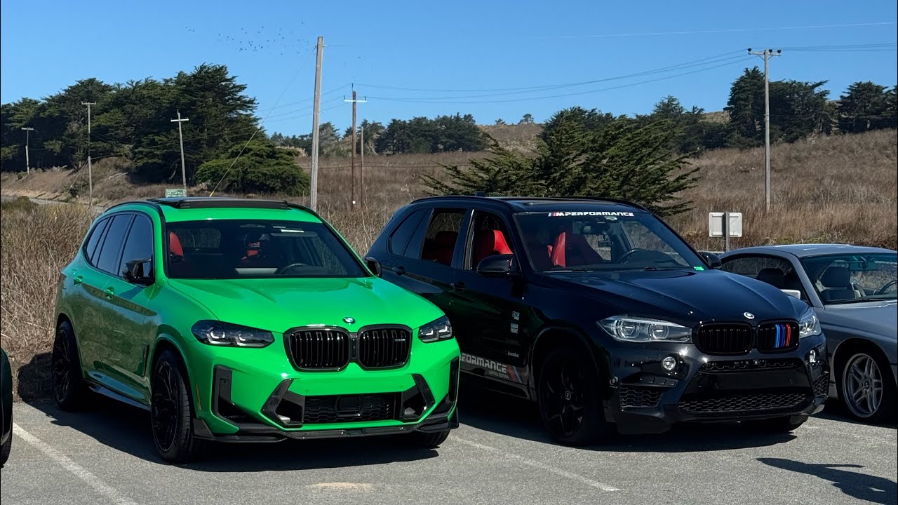 Video #4 BMW M chapter drive through the Santa Cruz mountains! #bmw #bmwm #bmwx5m 