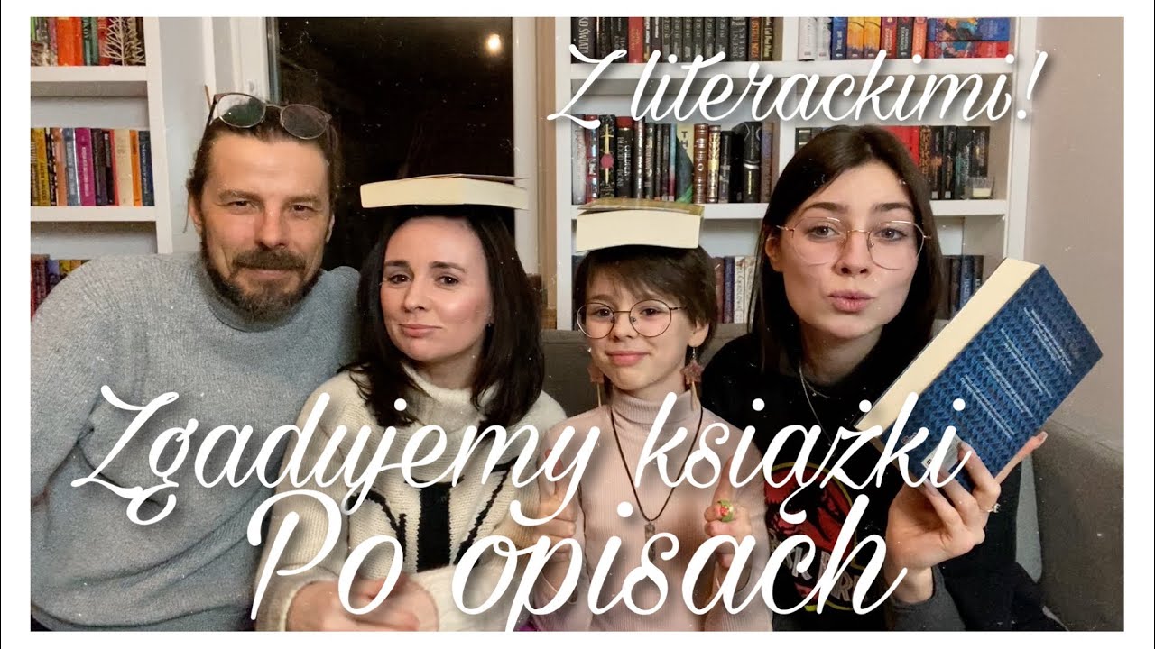 ZGADUJEMY KSIĄŻKI PO OPISACH 📚 Turniej literacko - zaksiążkowany #1📖