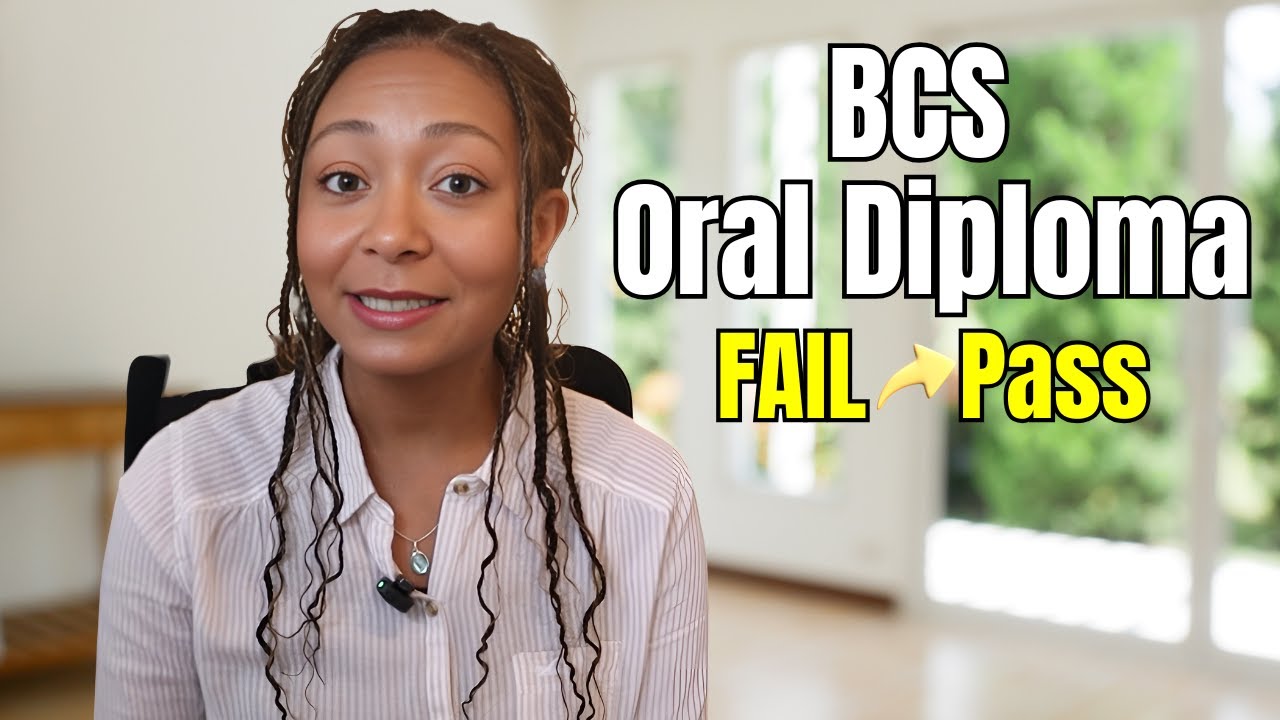 My journey from failure to success in BCS BA Oral exam