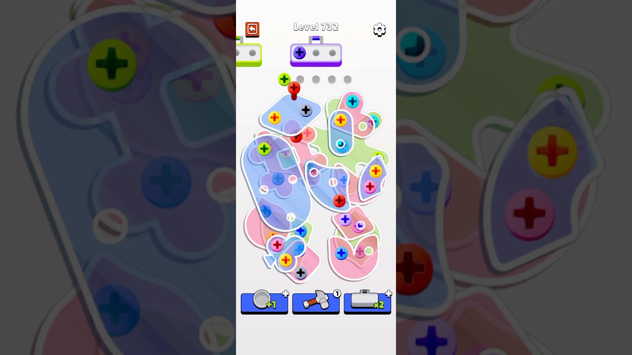 Screw Jam level 732 | GAME Walkthrough