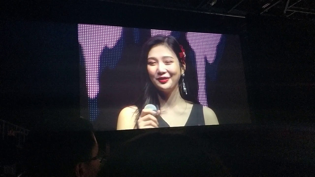Red Velvet Wendy Addresses Her Hometown - Redmare @ Toronto [20190219]