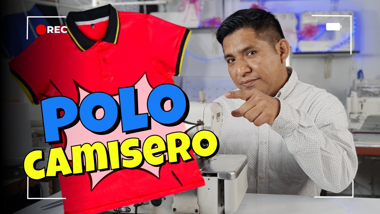 Como Coser Un polo Cuello Camisero o BOX. Paso a Paso #sewingtips #trucosdecostura #coser  #costura