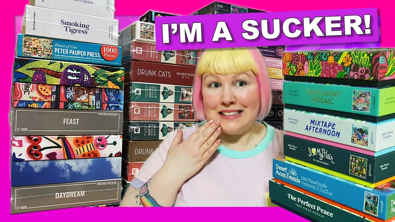 Monthly puzzle haul | August