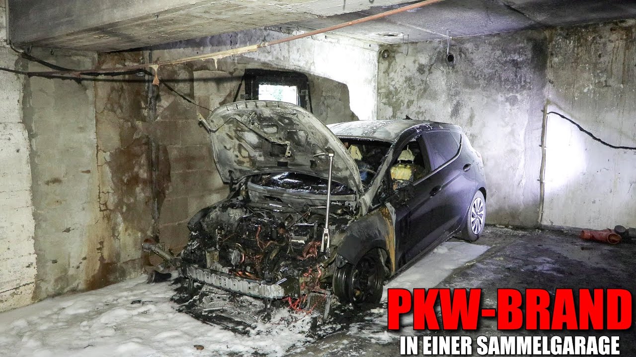 [PKW-BRAND IN EINER SAMMELGARAGE!] - Feuerwehr Mettmann im Einsatz -
