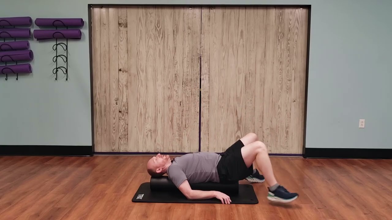 9 Chest Stretch with Foam Roll Assist