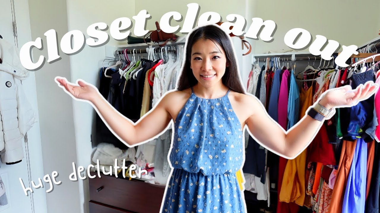 *HUGE* closet cleanout! Declutter clothes from my 20s| wardrobe declutter