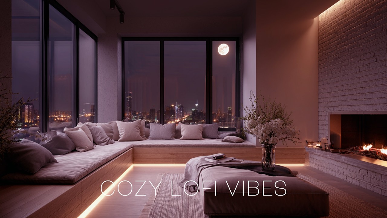 Warm Unwinding – LoFi Playlist 🌕 | Calm Background Music for Study & Reading