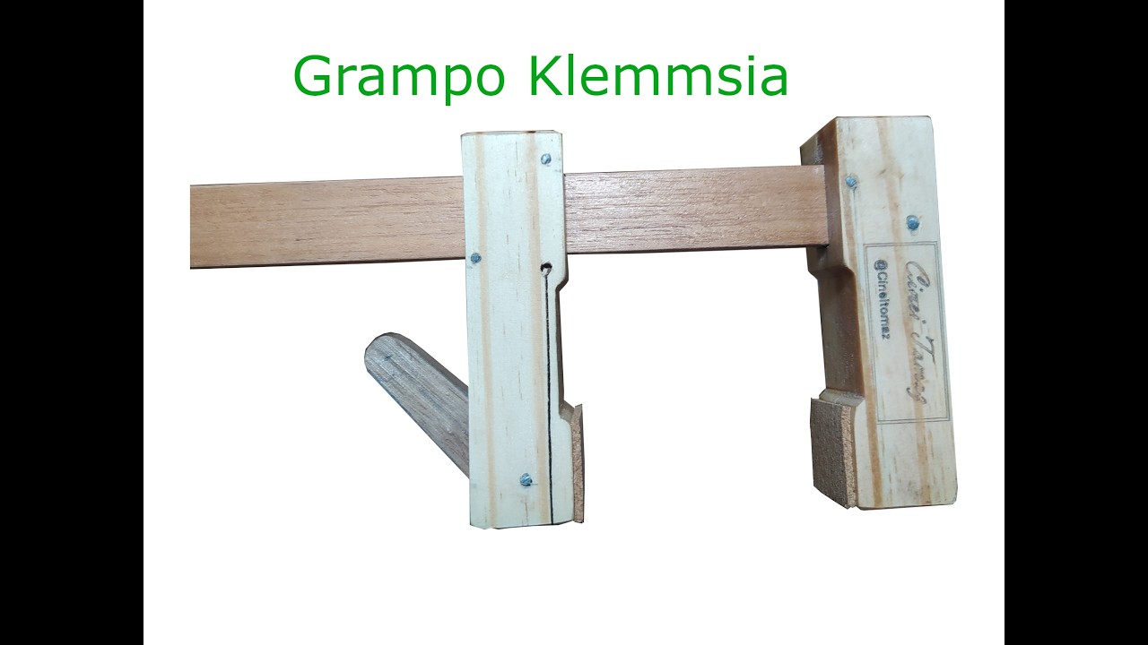 Como Fazer Grampos Klemmsia especiais para luthieria