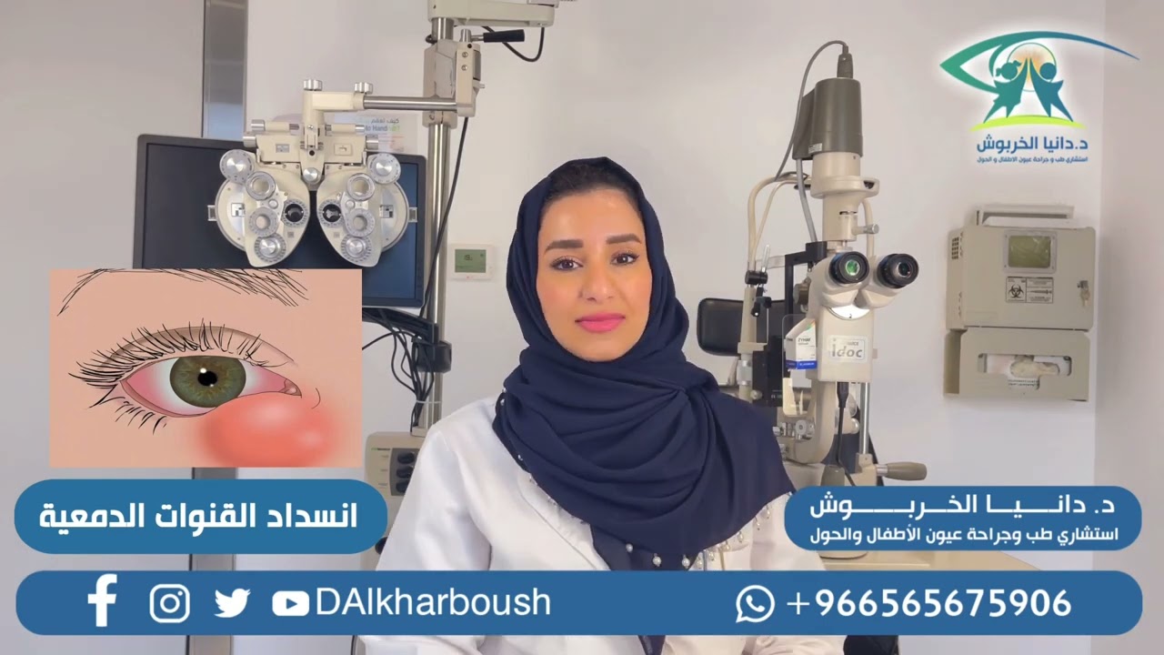 انسداد القنوات الدمعية