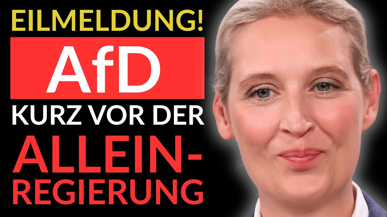💥EILMELDUNG! AfD vor Alleinregierung – CDU & Linke ratlos💥