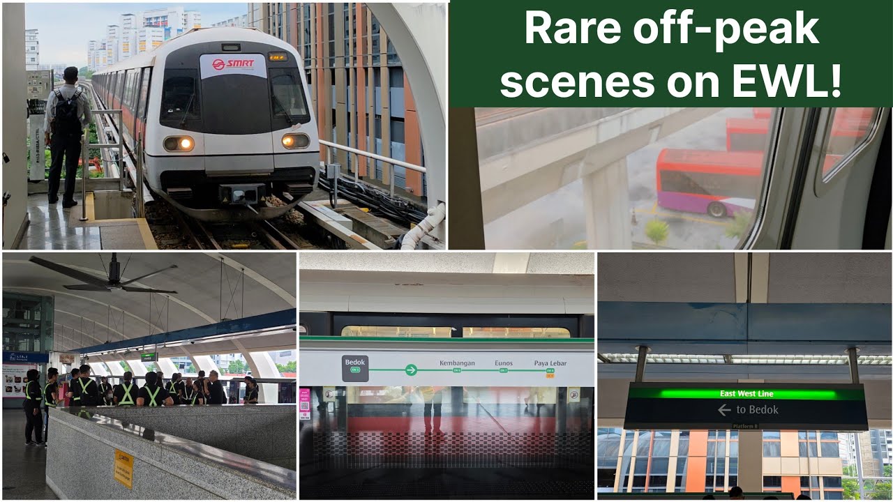 [EWL Partial Service Closure (SD2)] - Scenes from Aljunied to Bedok stations on 30 Nov 2025