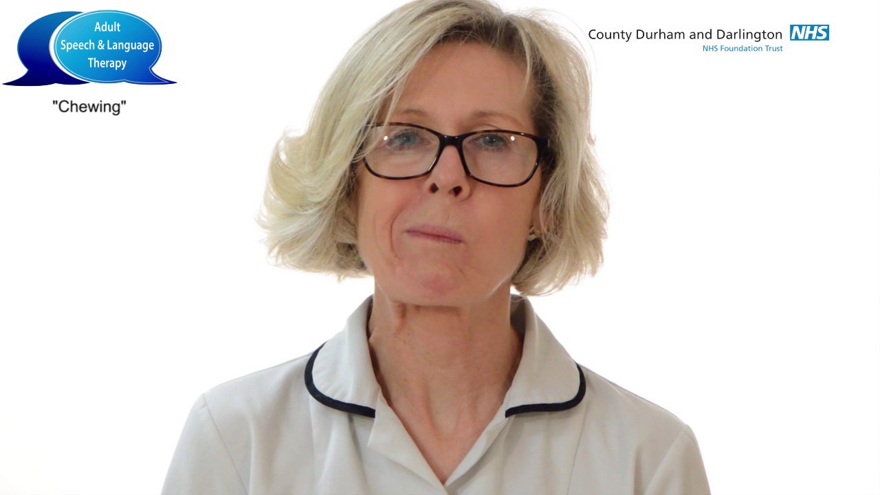 Adult Speech and Language Therapy Services -  Chewing