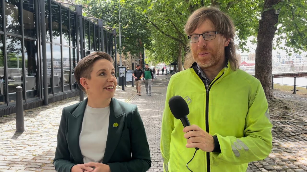 Bristol Central MP Carla Denyer interviewed by Bristol24/7 Editor Martin Booth