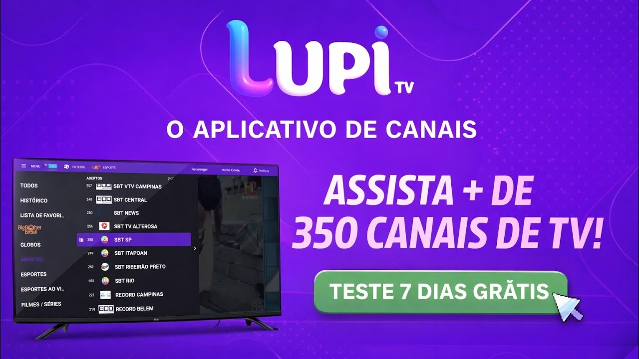 LANÇAMENTO LUPI TV🟣