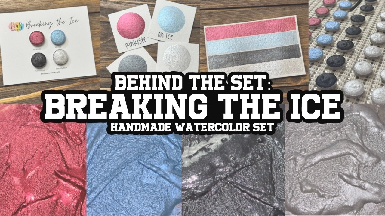 Behind the Set: Breaking the Ice | Handmade Watercolor | Paint Making | KMS Watercolor