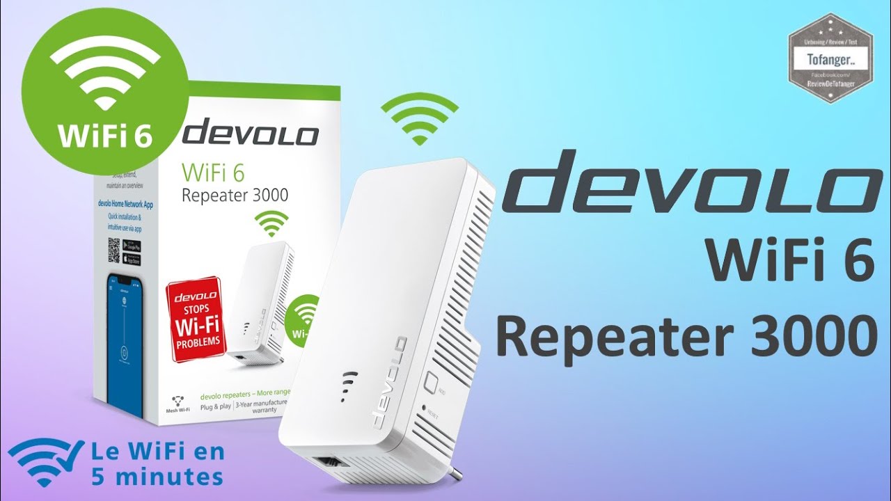devolo WiFi 6 Repeater 3000 - Режим повторителя и режим точки доступа - Приложение для домашней сети