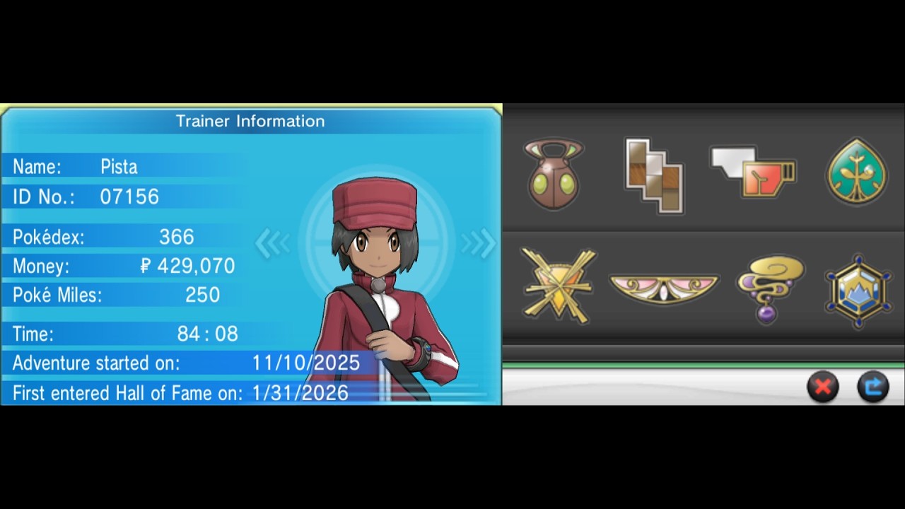 Pokemon Y - The end of a chapter