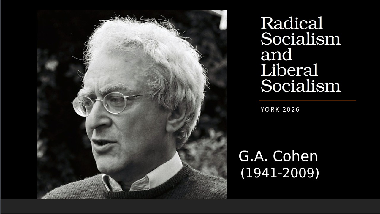Radical Socialism and Liberal Socialism - Revisiting G.A. Cohen