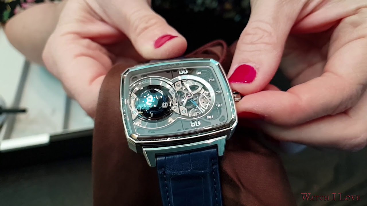 Hautlence HL Sphere hands-on and wrist-roll