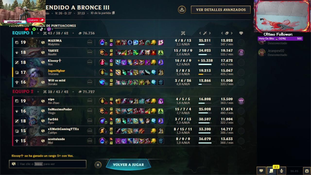 Tarde de Sábado  Jugando Solo Dúo  en Lol