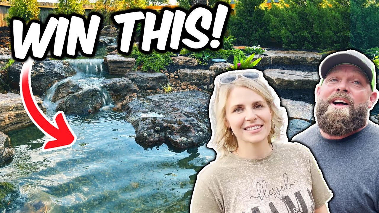BEST DIY POND and WINNER. You Could WIN NEXT