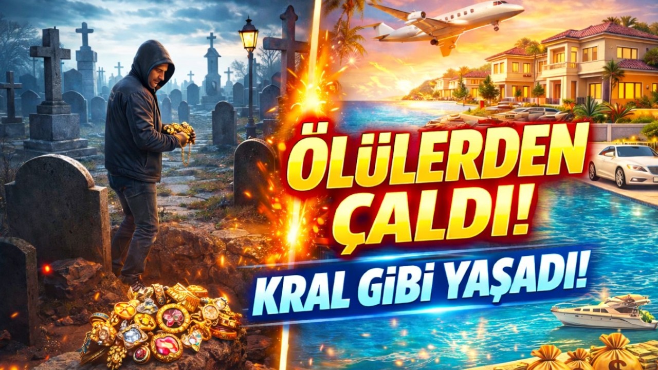 ÖLÜLERDEN ÇALIP SERVET YAPMIŞ! KRALLAR GİBİ YAŞAMIŞ!