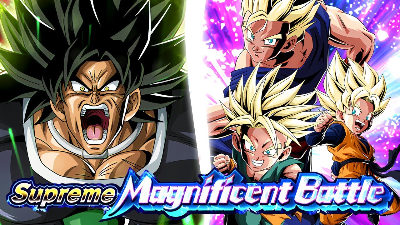 CARNIVAL LR WRATHFUL BROLY VS. GOHAN, GOTEN & TRUNKS PT. 2! SUPREME MAGNIFICENT BATTLE!! (Dokkan)
