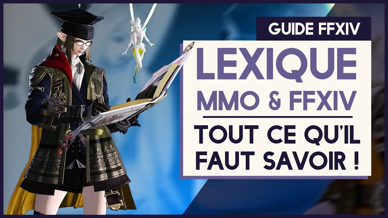 Le LEXIQUE des MMO & de FFXIV - Ce qu'il faut savoir !
