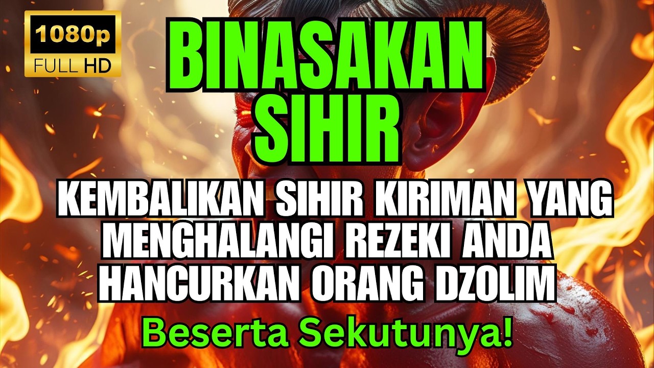 JIN SIHIR TAK BERDAYA! AYAT RUQYAH PENGUSIR JIN SETAN SIHIR PENGGANGGU RUMAH