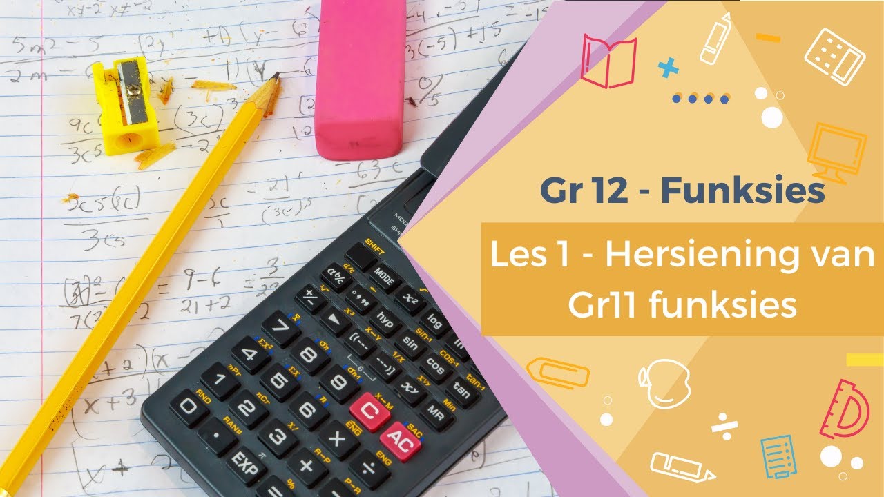 Gr12 Funksies - Les 1 Hersiening van Gr11 funksies