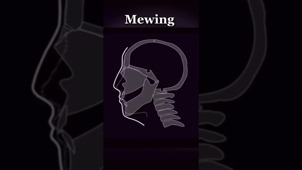 tutorial mewing results #sharpjawline